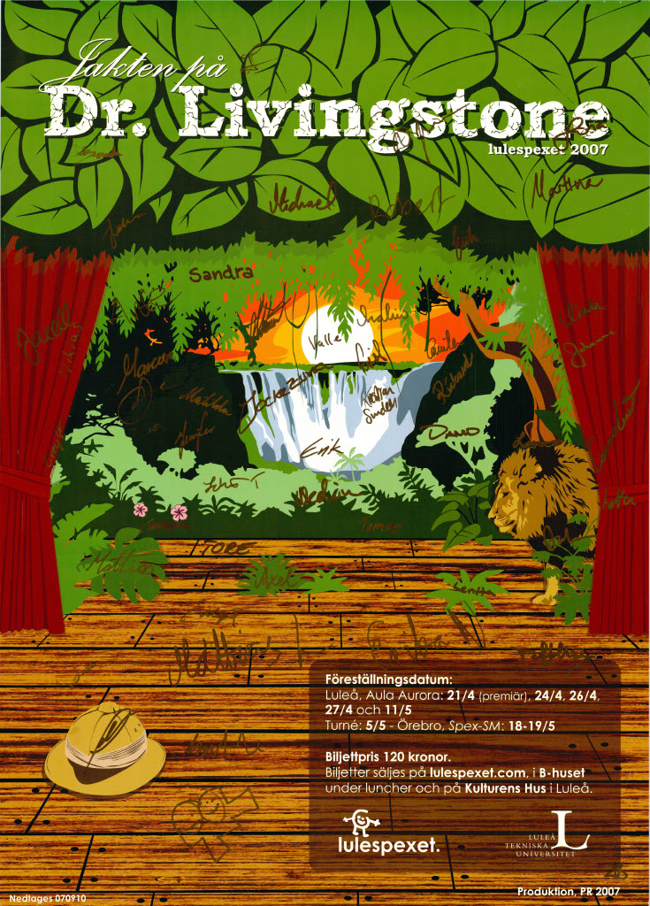 Dr. Livingstone cover
